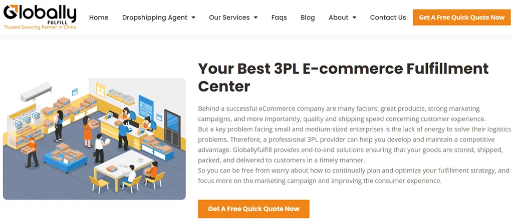 Your Best 3PL E-commerce Fulfillment Center Globallyfulfill