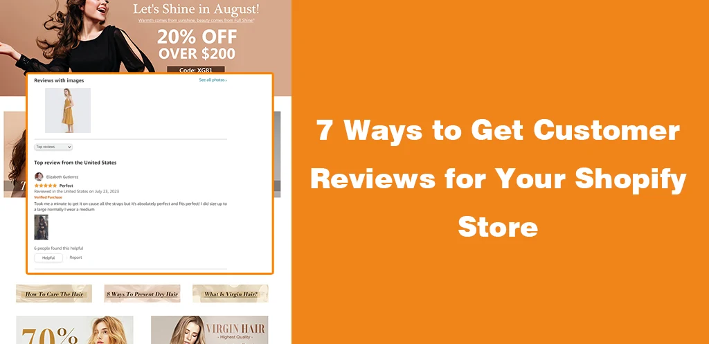 7 Ways to Get Customer Reviews for Your Shopify Store
