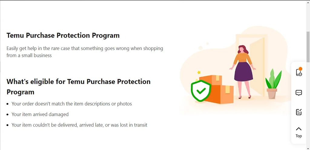 What Is Temu Purchase Protection Program