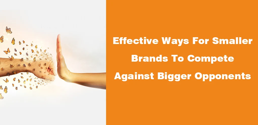 Effective Ways For Smaller Brands To Compete Against Bigger Opponents